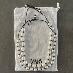 Zara 2 pack of Pearl Necklaces